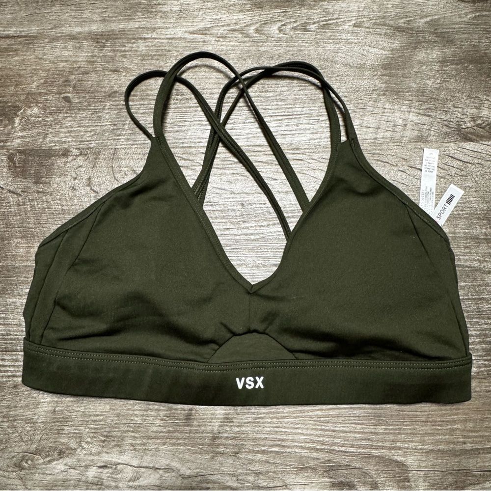 Victoria’s Secret Sport Green Sports Bra Size Small